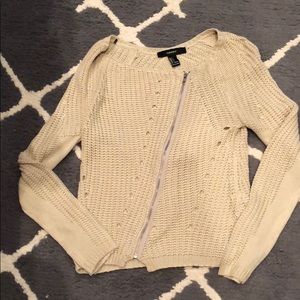 Forever 21 cute knitted jacket